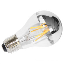 Factory Direct Sell A60 3.5W E27 LED Lighting Bulb with Silvery Mirror Top